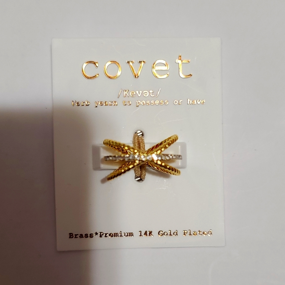 NWOT Covet Spiral Ring